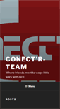 Mobile Screenshot of conectr-team.be